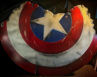 キャプテン・アメリカ シールド メタル キャプテン・アメリカ 壊れた