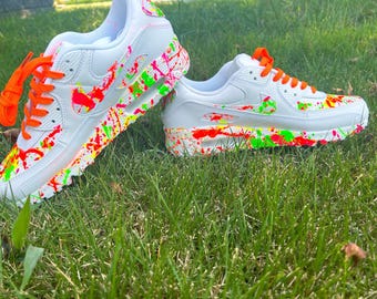 Custom “Splattered” Air Max 90