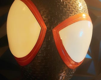 Custom made wearable Miles Morales Spider-Man Helmet (animated spider-verse version)