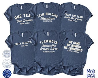 Team Building Shirts, Custom Company Team Building Shirt, Work Teammate Shirt, Office Shirt, Coworkers Shirt, Best Team Custom Shirt