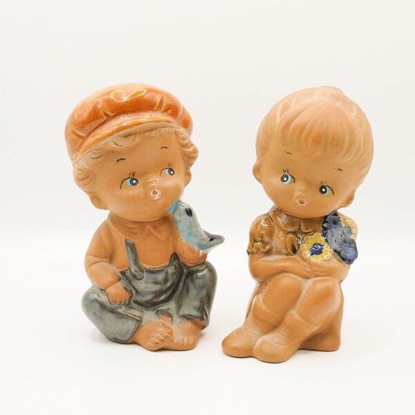 Hand Painted Japan Figurines Etsy