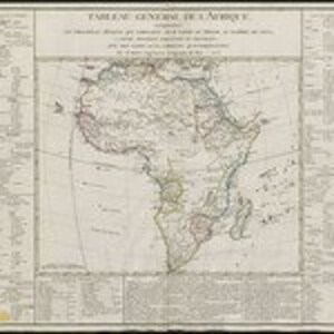 Druckbare digitale Karte von Afrika 1775