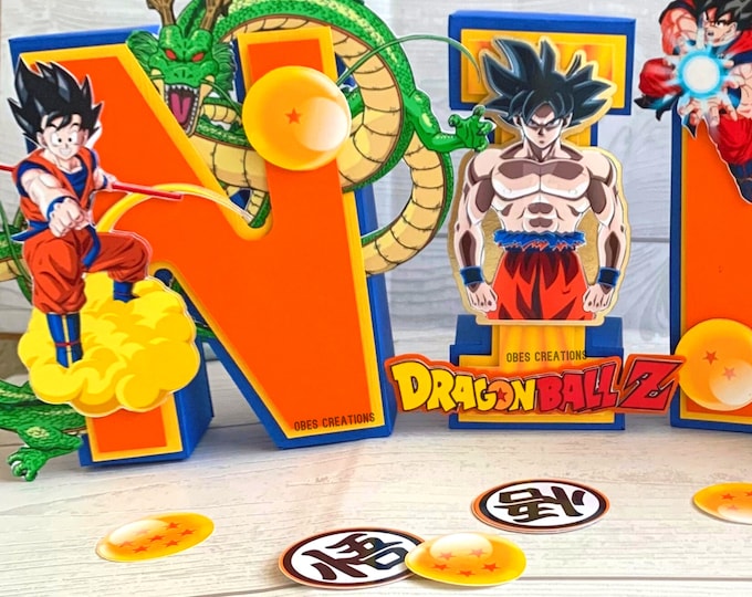 Dragon Ball Z Party Decorations Dragon Ball Z Birthday Decorations ...