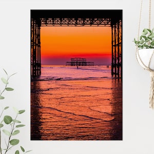 Vibrant Brighton - Atmospheric Wall Art