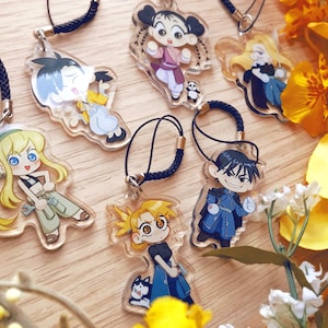 Fullmetal Alchemist CHARACTER Acrylic Phone Charms