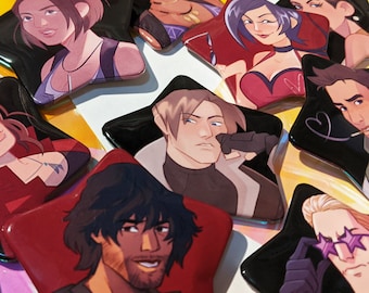 Resident EVIL: Portrait Buttons