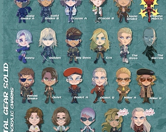 SALE!! MGS: Acrylic Charms