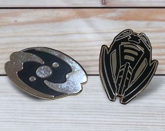 Bionicle Enamel Pins - Makuta & Three Virtues - Must-Have fo' Bionicle Collectors!