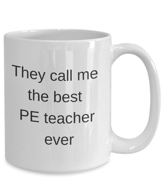 Pe Teacher Gifts Pe Teacher Gifts for Women PE Teacher Mug Etsy