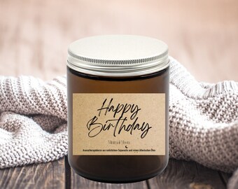 HAPPY BIRTHDAY I Duftkerze I Aromatherapie