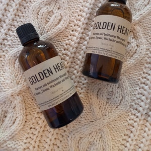 GOLDEN HEAT I Body und Massageöl I Aromatherapie Bild 1