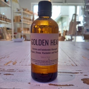 GOLDEN HEAT I Body und Massageöl I Aromatherapie Bild 3