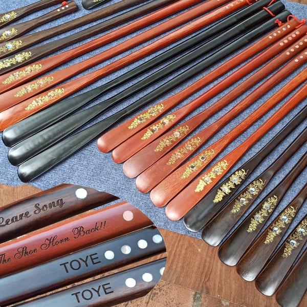 personalized wooden shoe horn engraved for men,custom shoe horn long handle,natural wood shoehorn,Best Gift Idea,gifts for him,boyfriend,dad