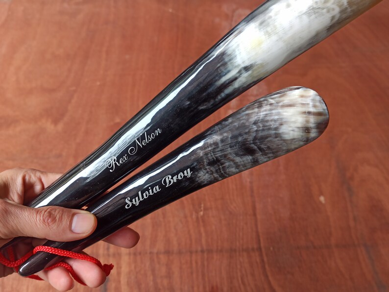 Shoe Horn Personalized Engravedcustom Shoe Horn Long Etsy