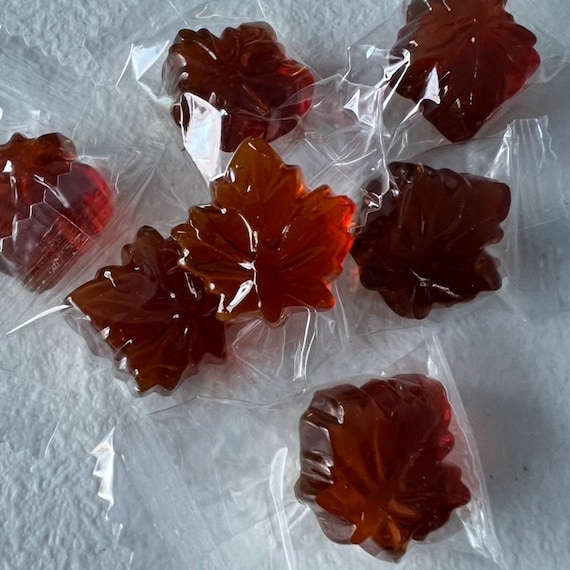 Maple Drops Hard Candy - 18 Pieces - Made with Real Maple Syrup