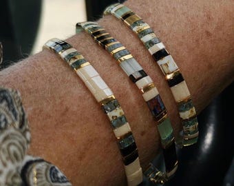 Japanese Bracelet For Women Choice Miyuki Tila Bead Bracelet Boho Boho Bead Bracelet