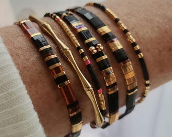 Tila-armband voor dames, Miyuki-kralenarmbanden, op maat gemaakte Japanse armbandenset