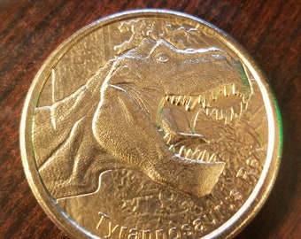 1 oz Copper Round - Tyrannosaurus Rex