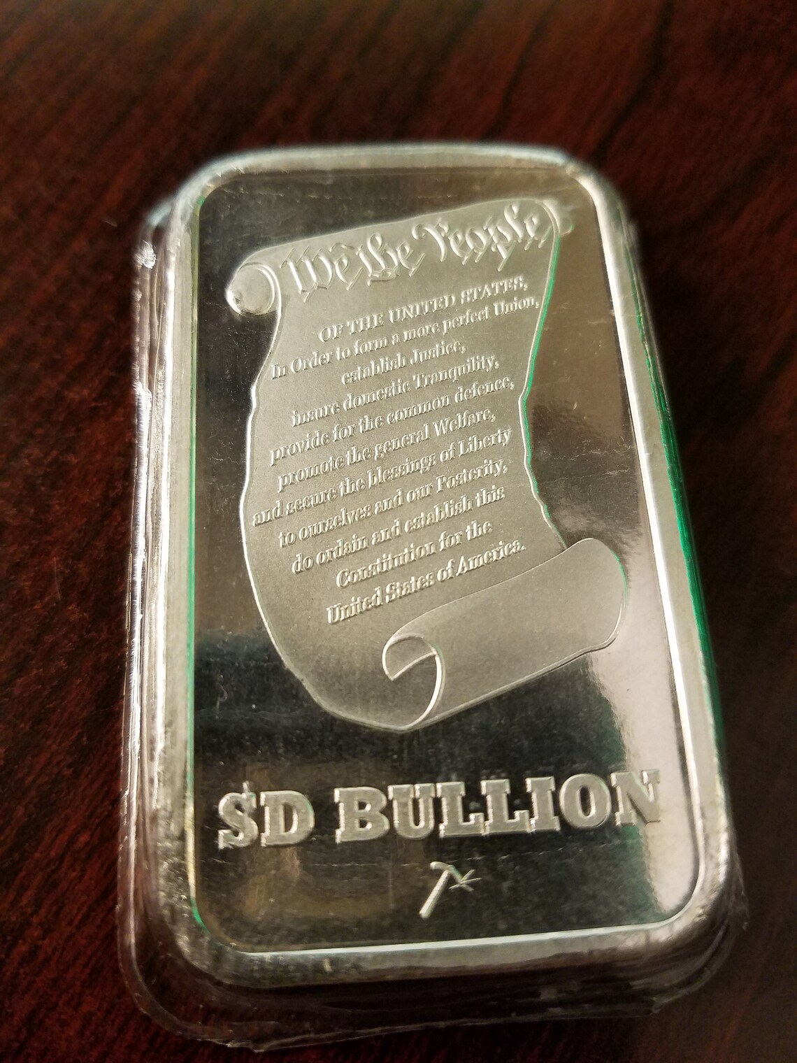 5 Oz SD Bullion Proclaim Liberty Silver Bar Etsy