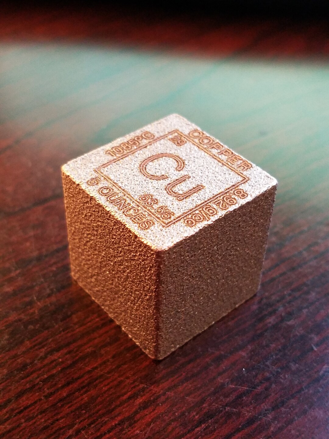 5 Oz Copper Bullion Cube Etsy