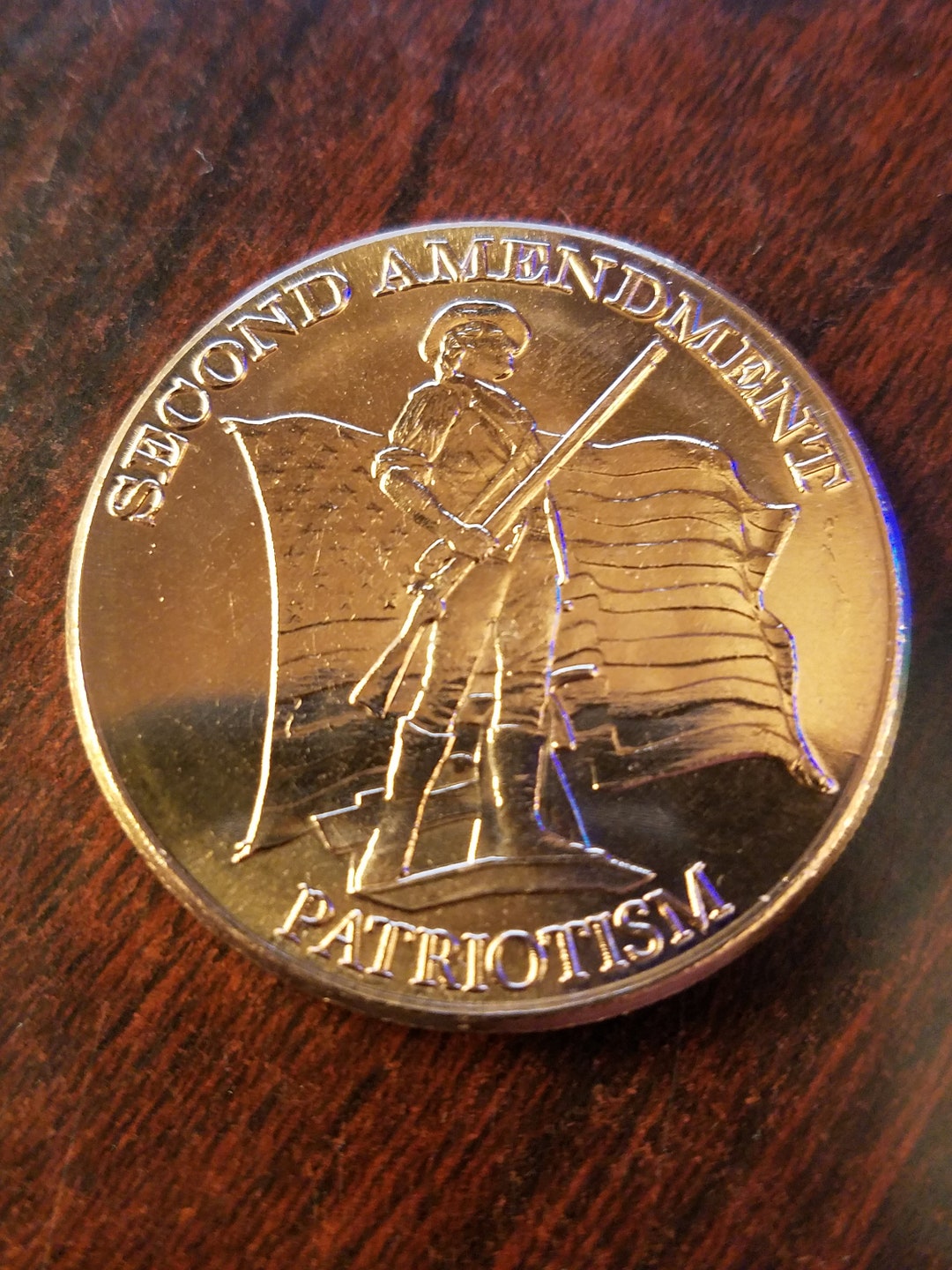 1 Oz Copper Round - Second Amendment Design - Etsy