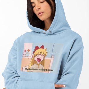 japanese vaporwave clothes anime streetwear harajuku hoodie Unisex Sailor Moon Hoodie aesthetic hoodie kawaii Sailor Moon manga hoodie
