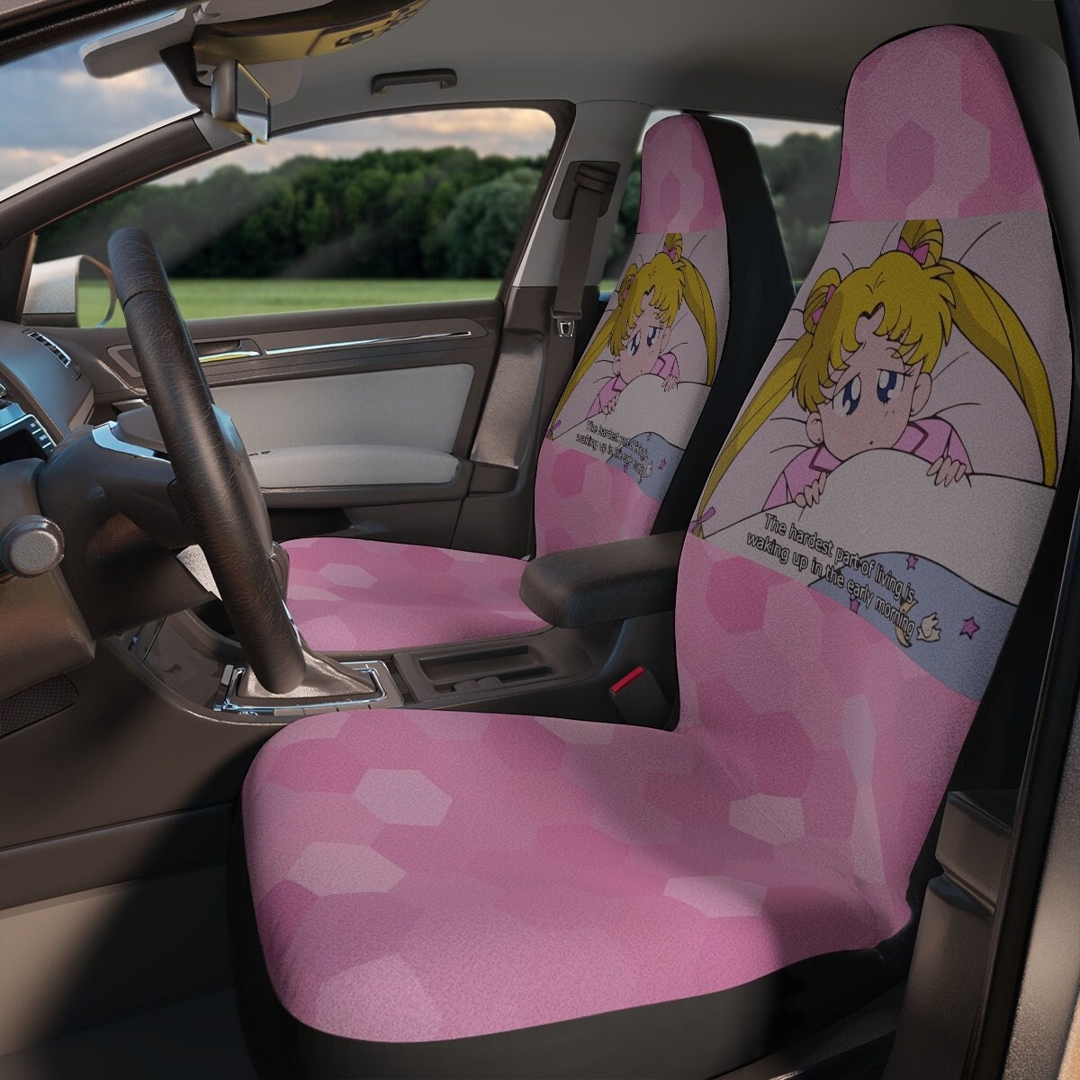 Trippy Naruto Car Seat Covers - Anime Ape