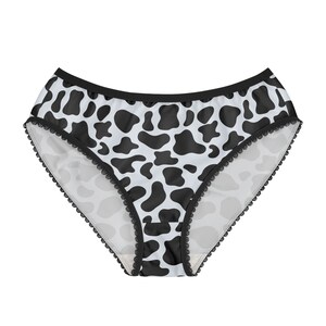 Cow Lingerie, Women's Briefs, Cute Anime Lingerie, Kawaii Lingerie Plus