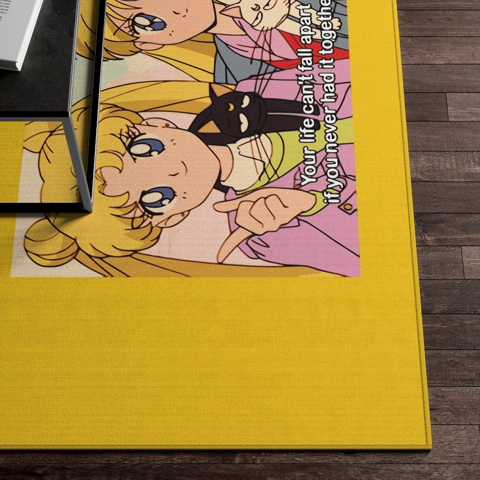 Anime Rug Sailor Moon Rug Kawaii Rug Hype Rugs Modern - Etsy