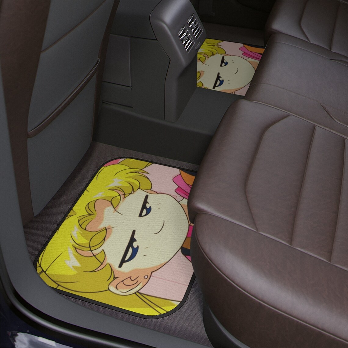 Sailor Moon Car Floor Mat Kawaii Mat Anime Car Floor Mats Etsy