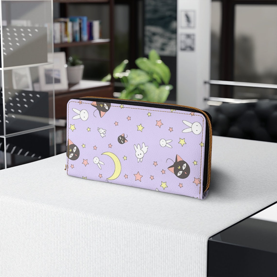 Sailor Moon Wallet Zipper Wallet 7.87 X 4.33 - Etsy