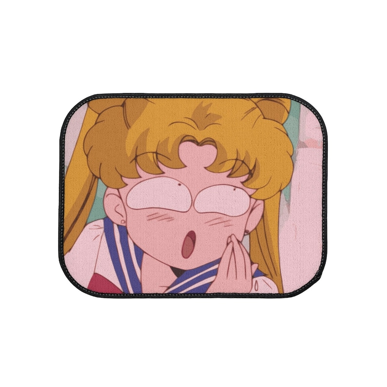 Sailor Moon Car Floor Mat Kawaii Mat Anime Car Floor Mats Etsy