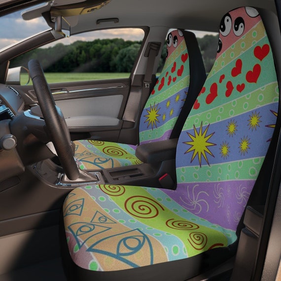 Groovy Auto Sitzbezüge für Fahrzeug, Auto Zubehör für Jugendliche