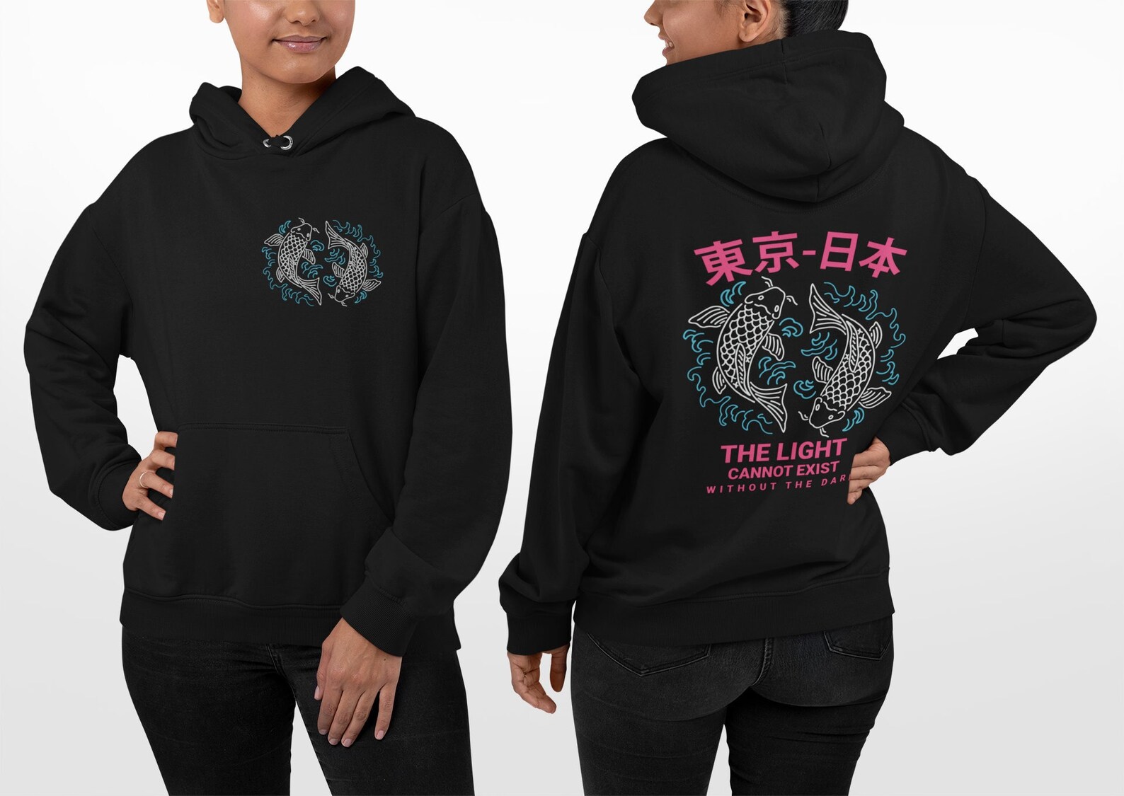 Women's Hoodie - Introvert Acting Koi