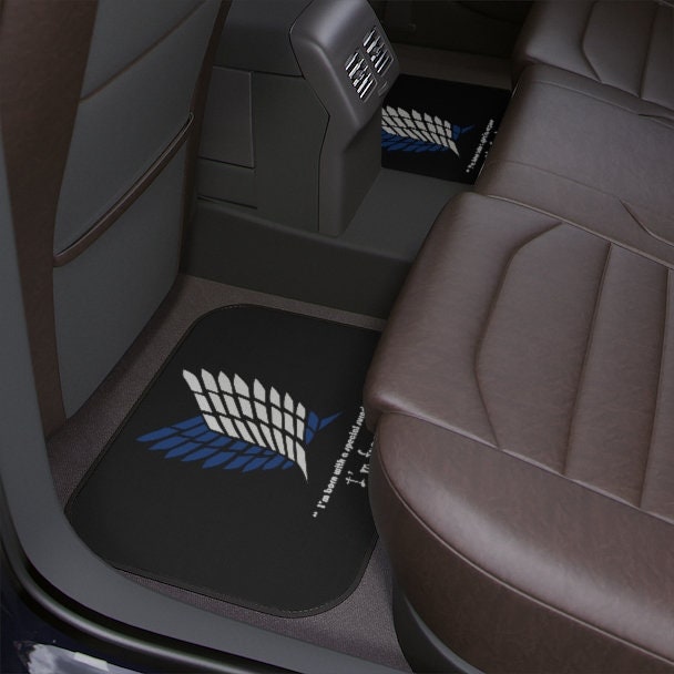 Attack On Titan Logo Car Mats