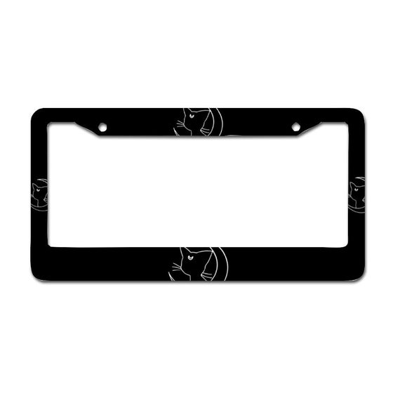 Automotive Anime License Plate & Frame Set Anti-theft Kawaii - Etsy