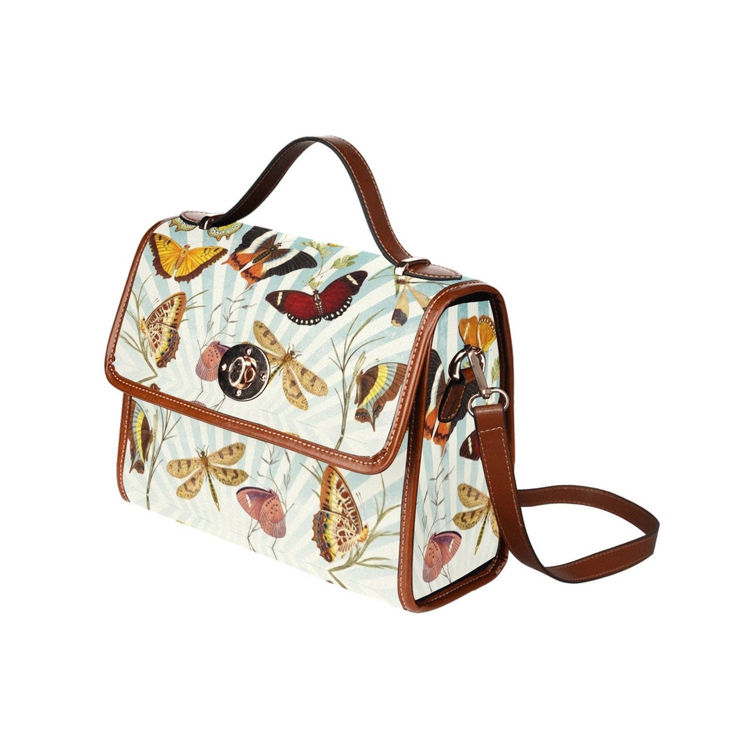 Cottagecore Bag, Waterproof Canvas Bag, Cottagecore Purse, Small