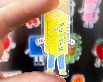 Butter Barb Magnet
