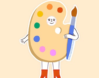Artist Friend Sticker