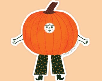 Paula the Pumpkin Magnet