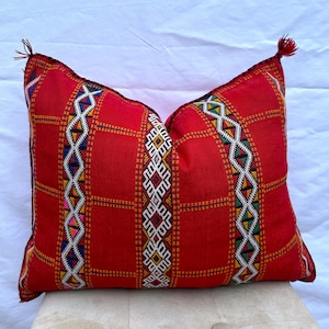 Vintage Berber Pillow Moroccan Cushion Cover Wool