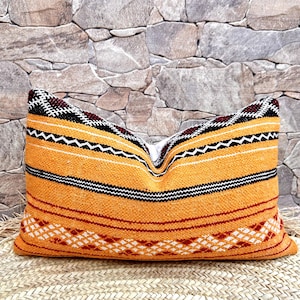 Vintage Berber Pillow Moroccan Cushion Cover Wool