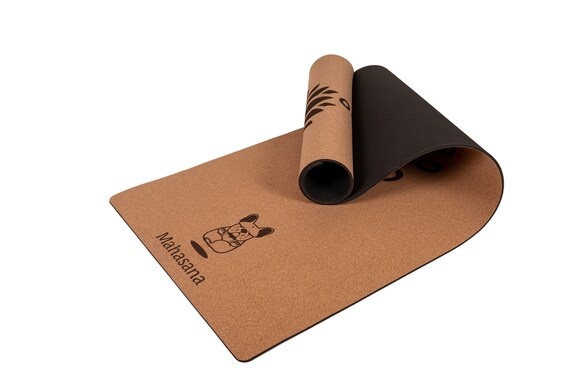 Body By Yoga Luxury Cork Yoga Mat - Non Slip, Extra Thick Grip. Thicker,  Longer, and Wider for More Comfort and Support. Tough Enough For Hot