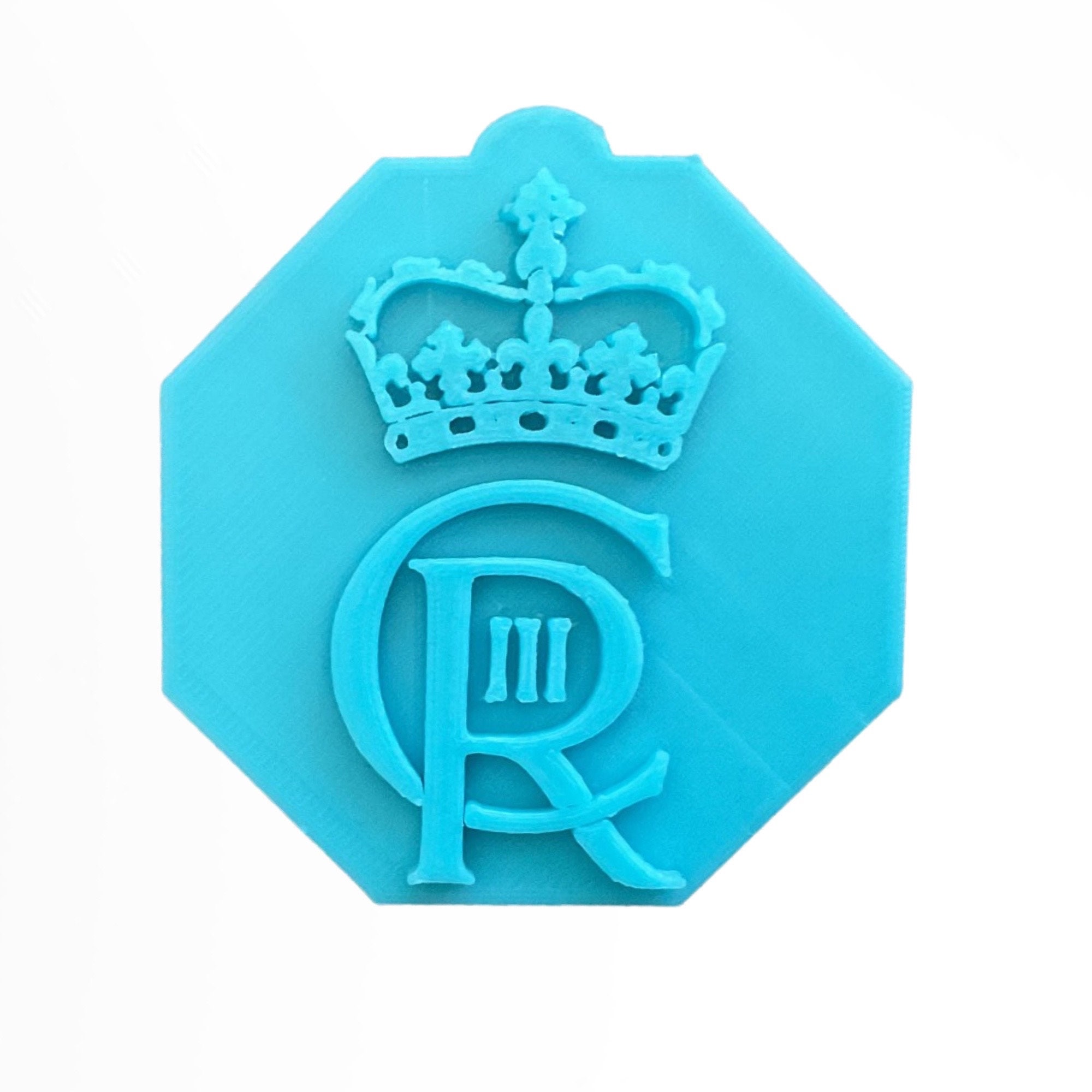 Estampilla Para Fondant De La Coronación Del Rey Charles - Ideal Para Cupcakes Y Galletas