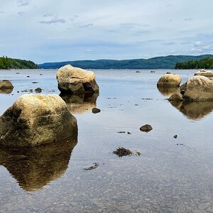 Rocks in Seal Cove, Nova Scotia Photo Print