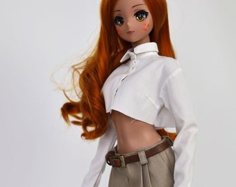 Smart Doll. Cropped shirt for bjd 1/3 scale doll like Smart Doll