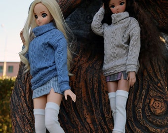 Leg warmers for bjd 1/3 scale doll like Smart Doll. Three colors