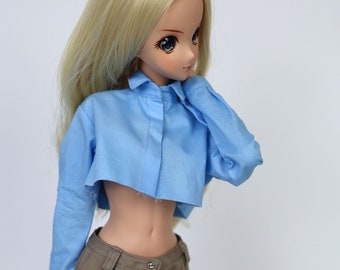 Smart Doll. Cropped shirt for bjd 1/3 scale doll like Smart Doll