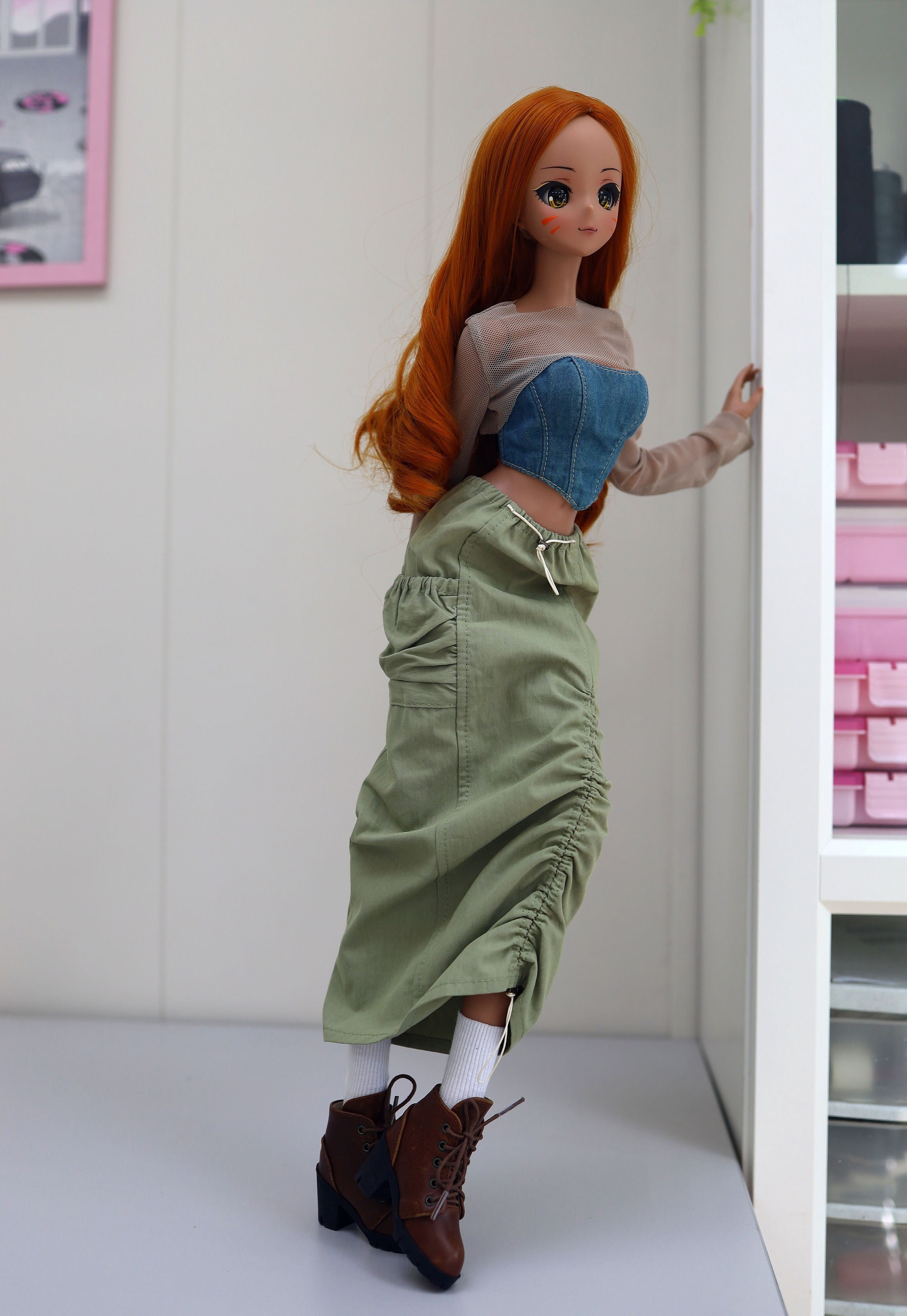 Smart Doll Leg Warmers. Lacy and Soft. 