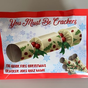 Gioco di carte divertente / maleducato - Devi essere cracker